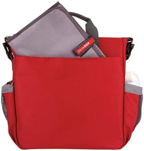 Sac à langer multifonction avec station de change intégrée et bandoulière réglable, échantillon gratuit - Product Image 1