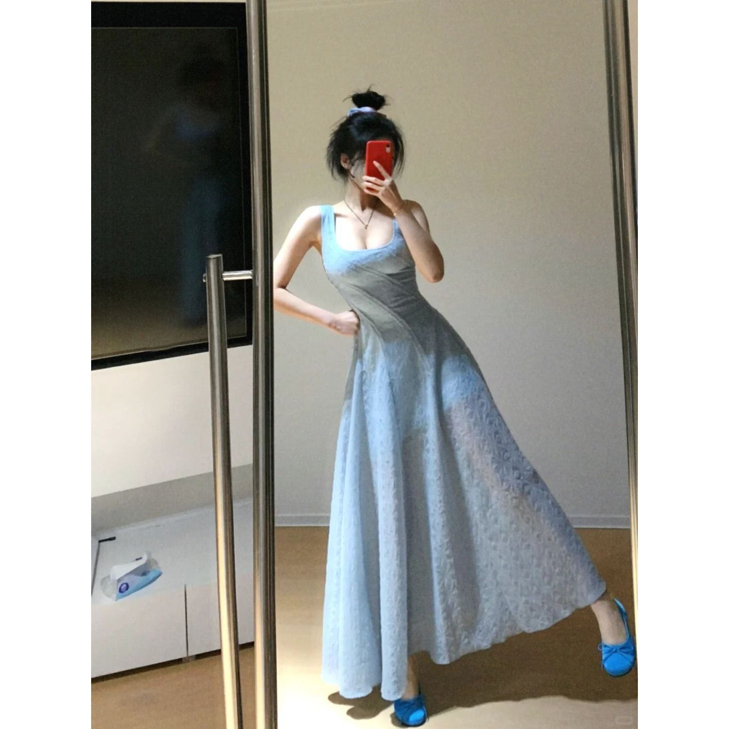 princess polly baby blue dress Wholesale Blue Moon Dresses Velvet Abaya Design