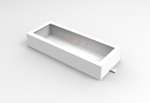 Bán buôn tùy chỉnh Doanh Nghiệp Nhỏ trượt PVC bí ẩn Đóng gói hộp giấy rõ ràng Hội Đồng Quản trị gấp Hộp Quà Tặng dập nổi in ấn xử lý - Product Image 3