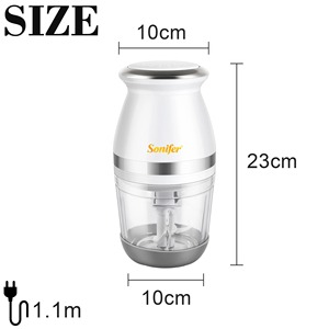 Sonifer SF-8102 Vente en gros 150W <span class=keywords><strong>Hachoir</strong></span> électrique multifonctionnel pour bébé avec pot en verre de 0,6L pour la maison - Product Image 5