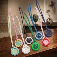 Großhandel Beliebte Farbverlauf-Achteck-Taschenuhr im Co-Branding-Stil Quarzuhr