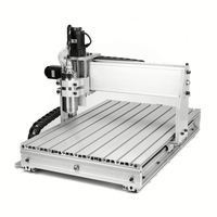 Vevor Mini routeur CNC en bois 4 axes pour gravure et sculpture sur bois 6040