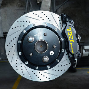 Kit de freinage surdimensionné 2 pièces avec étrier forgé 4 pistons et rotor 2 pièces 330x28mm pour IS300 IS200 1999-2005 jantes 17 pouces - Product Image 4