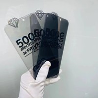 Protection d'écran en verre trempé anti-explosion 3D Big Curve Large Arc 500C sans bordure pour 18/17/16/15/14/13/12 Pro Max