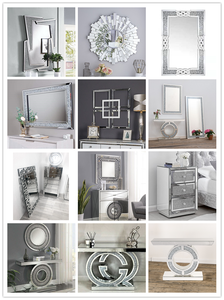 Phong Cách Hiện Đại Trang Trí Nội Thất Gương Không Khung Thiết Kế Phòng Khách Gương Treo Tường Gương - Product Image 4