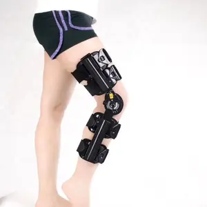 Knee Immobilizer Medical Post Op Orthopedic Hinged Knee Brace Adjustable Rom Knee Support Immobilizer