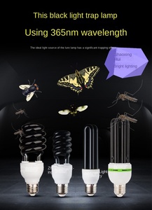 Venta Especial: Fluorescente <span class=keywords><strong>UV</strong></span> <span class=keywords><strong>Bombilla</strong></span> Antimosquitos E27 220V 15W 20W 30W con Clasificación IP55 de 300 Lúmenes para Atrapa Insectos - Product Image 5