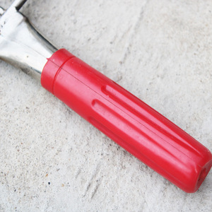 Râteau en acier inoxydable avec manche en bois, argenté/rouge/noir, <span class=keywords><strong>pour</strong></span> la pêche des <span class=keywords><strong>palourdes</strong></span> et des fruits de mer en bord de mer - Product Image 4