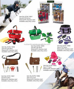 Équipement d'équitation Tête de <span class=keywords><strong>brosse</strong></span> à épousseter Outil de nettoyage de la poussière Kits de toilettage pour chevaux Accessoires équestres de nettoyage - Product Image 5