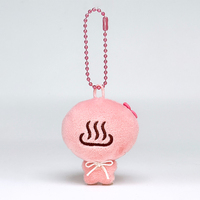 Anoeo 8cm Classic Kawaii Tofu Hot Spring Bun Peluche Squishy Jouet Anti-stress en TPR et Polyester avec Rembourrage en Coton PP Écologique