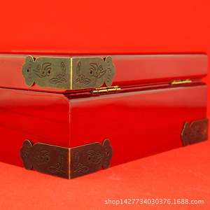 ขอบเหล็กคาร์บอนขนาด 45x20 มม. สไตล์โบราณ สำหรับตกแต่งและป้องกันกล่องไม้ - Product Image 3