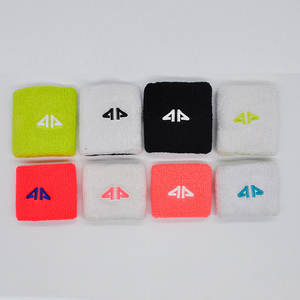 Spor ter bandı havlu kumaş özel pamuk düz OEM Logo tarzı renkli tasarım özelliği elastik bileklik - Product Image 2