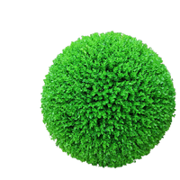 Fausse boule d'herbe artificiel et Eucalyptus en plastique, plante suspendue, topiaire, boule de gazon, plantes