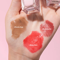 Gloss à lèvres liquide végétalien hydratant et hautement pigmenté, effet brillant, personnalisable OEM/ODM, pour femmes, cosmétique quotidien pour les lèvres