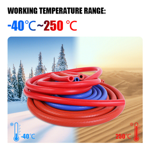 Силиконовый шланг для картинга-высокая температура-40 ° C до 250 ° C, озоностойкий с давлением разрыва 1,5 мПа для гоночных двигателей - Product Image 2