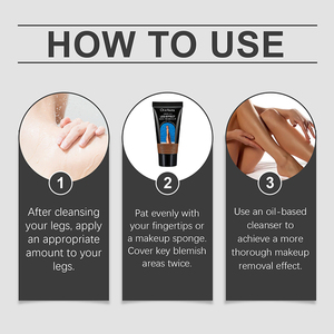 Venta al por mayor Sexy pierna maquillaje auto sol bronceado <span class=keywords><strong>crema</strong></span> hidratante <span class=keywords><strong>bronceador</strong></span> loción de bronceado <span class=keywords><strong>para</strong></span> el cuerpo - Product Image 5