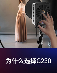 230W bi-màu nhiệt độ dẫn sứ nhiếp ảnh Ánh sáng cầm tay trong nhà nhiếp ảnh Studio - Product Image 4