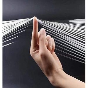 BOMEI PACK Stretch <b>Wrap</b> Film 5 In X 1000 Ft 80 Gauge <b>Pallet</b> Packaging Material Durable Self Adhering Plastic - Product Image 6