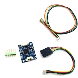 Taidacent ATMega328P microcontrolador I2C GPS de navegación placa del CMM Multiwii de Control de vuelo módulo controlador de vuelo de la Junta