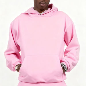 Sweat-shirt oversize en coton de haute qualité pour homme, 420 GSM, streetwear, impression en relief, pour l'automne et l'hiver, vente en gros - Product Image 1