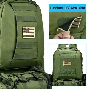 Sac à dos tactique détachable pour hommes, vente en gros, sac à dos à <span class=keywords><strong>eau</strong></span>, sac à dos multi-camouflage, sac à dos à outils tactiques - Product Image 5