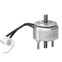 Actionneur solénoïde rotatif à 45 degrés en acier et cuivre DC 12V/24V pour machine à broder industrielle Youge YG3424 certifié CE