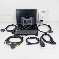 Ordinateur portable Getac V110, ensemble complet avec scanner de diagnostic automobile Super Star M6 pour camions et voitures, outils de diagnostic pour voitures Benz