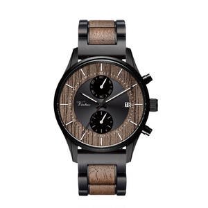 Montre <span class=keywords><strong>de</strong></span> luxe or <span class=keywords><strong>rose</strong></span> pour femmes, chronographe en acier inoxydable, <span class=keywords><strong>de</strong></span> haute qualité, à la mode, en cuir - Product Image 1