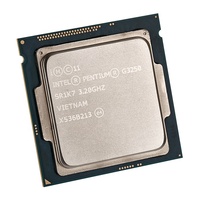Pour processeur de bureau Pentium G3250 3M Cache 3,20 GHz LGA1150 2 cœurs 64 bits 53W TDP