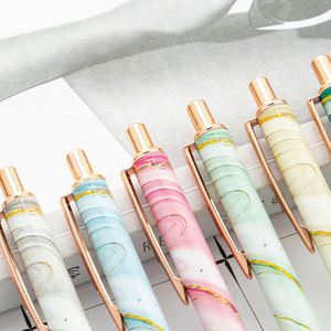 Stylos à clic personnalisés durables pour la promotion - Impression sérigraphique personnalisée sur corps métallique, cadeaux en gros - Product Image 2