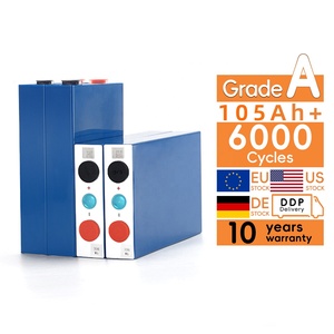 Stok Polandia LF105 Lifepo4 105ah Lifepo4 sel prisma FLP sel Lithium besi fosfat EV LF105 penyimpanan energi tenaga surya - Product Image 1