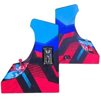 Nouvelle console de jeu d'arcade à prix avantageux pour deux joueurs, jeu de combat de rue, 22 pouces, machine de jeu à pièces