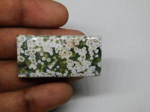 Precio al por mayor 100% Natural Ocean Jasper Loose Genuine Calibrated Gemstone Jasper Cabochon Healing Gemstone Gems de alta calidad - Product Image 4