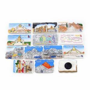 Nepal Freeze Souvenirs Polyresin Resin Stereoscopic Home Decoration <b>Fridge</b> Magnet - Product Image 3