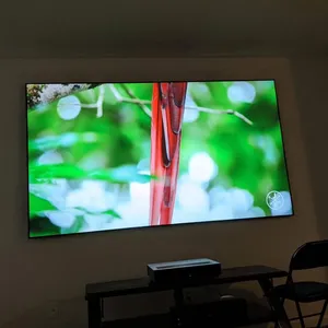 Écran Telon UST ALR PET Crystal Mijia <span class=keywords><strong>WEMAX</strong></span> <span class=keywords><strong>ONE</strong></span> VAVA 4K Ultra Short Throw Ust Alr pour projecteur - Product Image 1