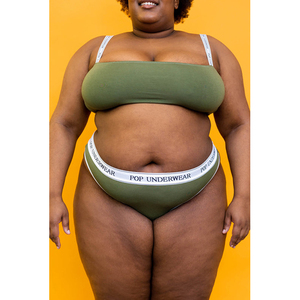 <span class=keywords><strong>Sous</strong></span>-vêtements tricotés grande taille en coton biologique pour femmes - Product Image 2