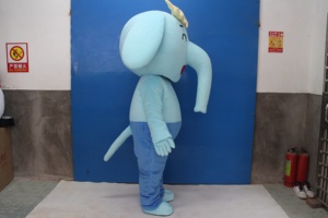 Gran oferta lindo bebé elefante mascota precio de fábrica personalizado Animal divertido personaje elefante <span class=keywords><strong>disfraz</strong></span> para Cosplay - Product Image 4