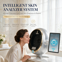 Escáner Facial 3D de 8 Espectros Avanzado y Analizador de Piel de 14 Metros de Medidas, Máquina de Diagnóstico Profesional con IA para Salones