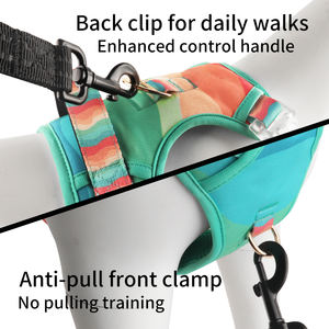 Arnés para mascotas con logotipo personalizado Fabricación al por mayor Arnés para perros de neopreno de alta calidad para mascotas - Product Image 4