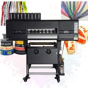 5113 Head Flatbed Inkjet Printer Digital for Lanyard High Speed Double Ribbon New 1 Year Warranty - Product Image 2