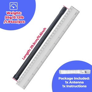 NAB6064 NAB6064B 29.7-50 MHz เสาอากาศแบบยืดหยุ่นสำหรับวิทยุสื่อสาร MT1000 P200 P50 วิทยุสื่อสารแบบสองทาง - Product Image 3