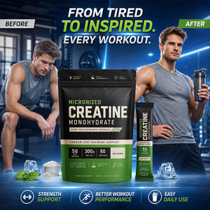 Créatine monohydrate micronisée en gros, poudre de créatine pure pour l'entraînement de haute intensité, l'endurance et la récupération musculaire - Product Image 6