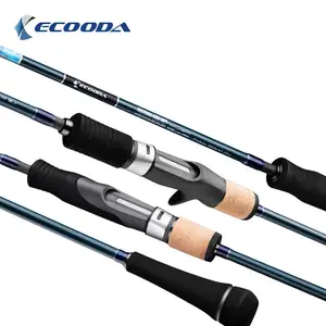 ECOODA 1.5 Abschnitt 1.73M 1.83M ECBSJ Slow Jigging Rod Marke Cyan Blue Full Solid Carbon Hearty Rise Slow Jigging Rod