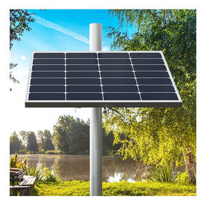 Sistema de Energía Solar <span class=keywords><strong>Zemu</strong></span> de 12V Más Vendido, 80W PWM/MPPT, Sistema de Energía Solar Fuera de la Red para CCTV - Product Image 1