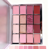 Palette de fards à paupières mats professionnels de qualité supérieure, longue tenue, pigmentations riches, teintes universelles pour un maquillage naturel