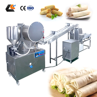 Machine à grande vitesse pour la production de feuilles de rouleaux de printemps, ligne de production de samosas, machine à former les rouleaux aux œufs