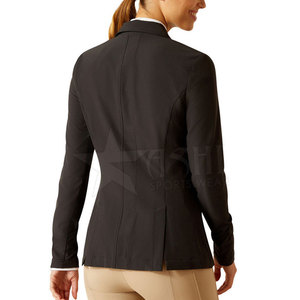 La mejor calidad Ashi Sports Soft-Shell Horse Show Jacket para damas Pantalones ecuestres impermeables Pantalones de equitación de cintura alta - Product Image 3