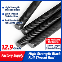 OEM ODM Cuatom Zinc Plated Threaded Rod Grade 8.8 DIN975 din976 All Thread Rod Carbon Steel M5-M48 Electro Galvanized Stud Bar