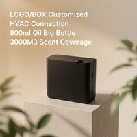 Diffuseur Commercial Grande Capacité 800ml pour Espaces Moyens, Écran Tactile, Compatible CVC, Mural, Machine de Diffusion d'Arômes