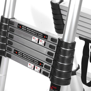 Échelle d'escalade robuste et fiable pour électriciens et ouvriers de maintenance, échelle en bambou en alliage d'aluminium léger - Product Image 6